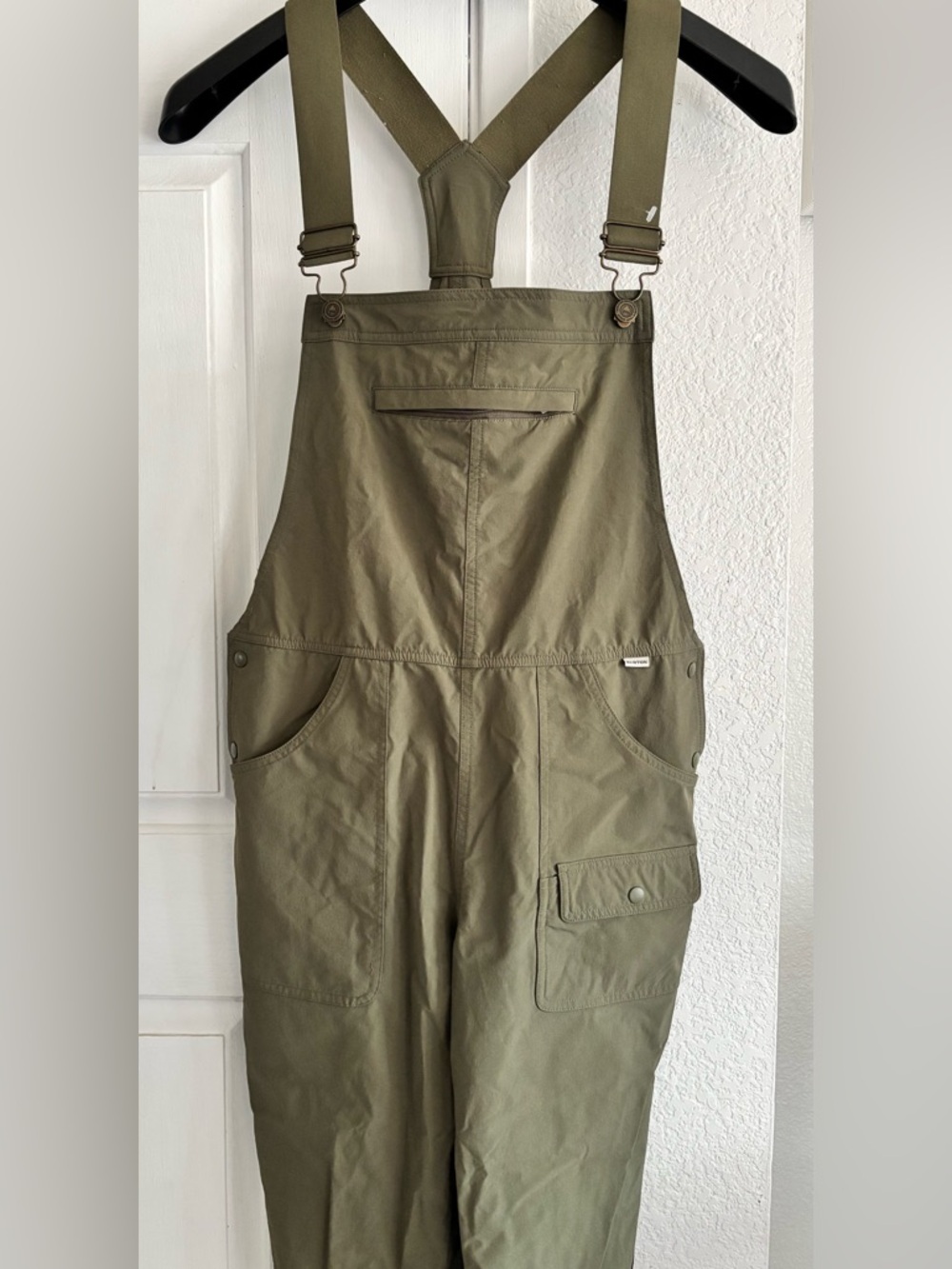 Burton Olive Green Utility Bib Overalls Jumpsuit